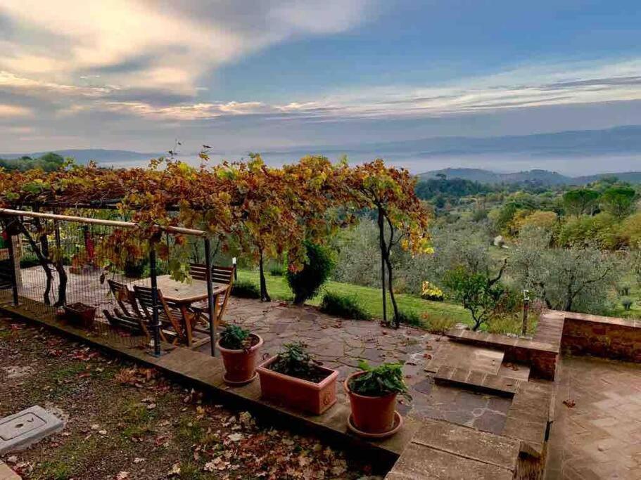 Vesper - Casale Con Piscina - Ad Galli Cantum Città della Pieve Exteriér fotografie