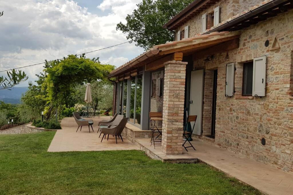 Vesper - Casale Con Piscina - Ad Galli Cantum Città della Pieve Exteriér fotografie